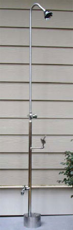 outdoor beach and pool showers