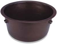 Belle Foret copper bar sink