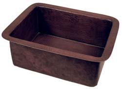 Belle Foret copper bar sink