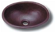 Belle Foret copper bathroom sink