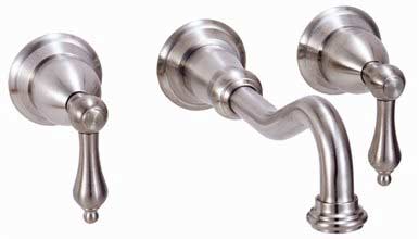 Belle Foret wallmount above counter lav faucet