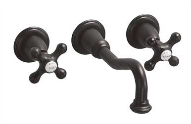 Belle Foret wallmount above counter lav faucet