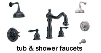 Belle Foret tub & shower faucets