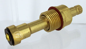 B and K cartridge for slant back faucet