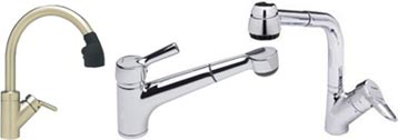 Blanco single handle kitchen faucets