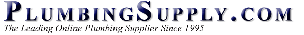 Welcome to PlumbingSupply.com® - The leading online plumbing supplier since 1995 PlumbingSupply.com® logo