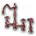 Victorian style kitchen faucets
