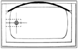oval tub