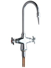 Chicago laboratory faucets