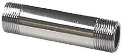 example of a chrome plated pipe nipple