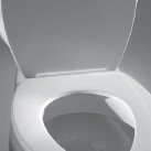 XCITE! toilet seat with no visible hardware