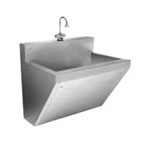 sensor operated surgeon scrub sinks