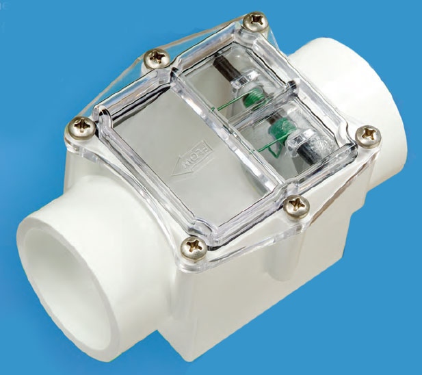 PVC plastic swing and spring check valves, quiet & corrosion resistant