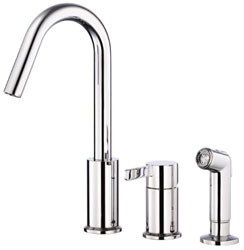 Image of Danze Amalfi Single Handle Kitchen Faucet with Side Spray