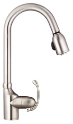Photo of a Danze Anu Kitchen Faucet with Pull-Down Spray