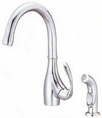 Image of Bellefleur Kitchen Faucet Image of Bellefleur Kitchen Faucet