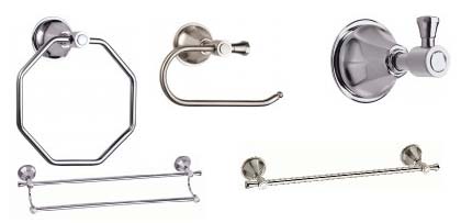 Danze Brandywood bath accessories