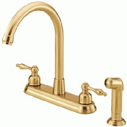 Two Handle Hi-Rise Kitchen Faucet