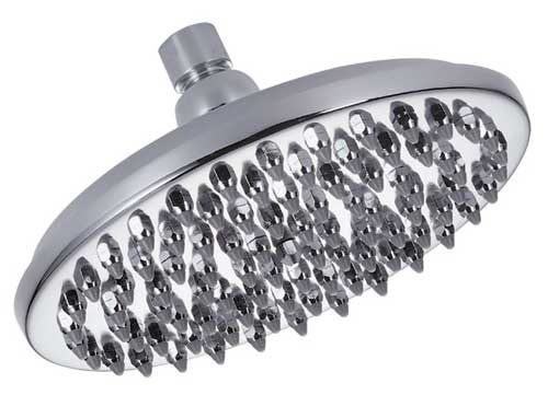 Image of Danze 8 inch Sunflower Showerhead, shown in Chrome