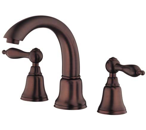 Danze Fairmont Collection - widespread lavatory faucet - oil rubbed bronze finish
