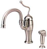 Danze Antioch deck mount kitchen faucet an image of the Danze Antioch deck mount kitchen faucet
