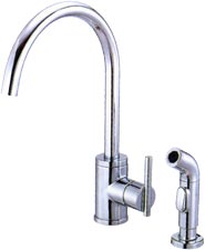 Danze Parma deck mount kitchen faucet an image of the Danze Parma deck mount kitchen faucet
