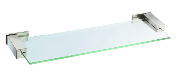 Danze glass bathroom shelf