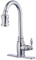 Danze Opulence pull-down kitchen faucet an image of the Danze Opulence pull-down kitchen faucet
