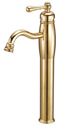 Danze Single Hole Bathroom Faucet in Polished Brass