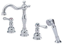 Danze roman tub faucet and personal shower in Chrome