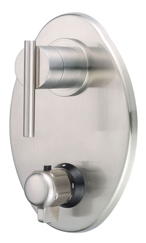 Parma two handle thermostatic shower trim