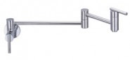 Danze Parma Pot Filler Faucet, shown in Chrome