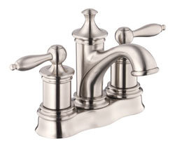 Example of a Prince series centerset lavatory faucet