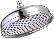 Image of Danze 10 inch Antique Bell Showerhead, shown in Chrome