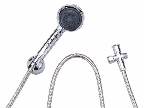 Image of Danze Three-Function Showerarm Diverter Kit, shown in Chrome