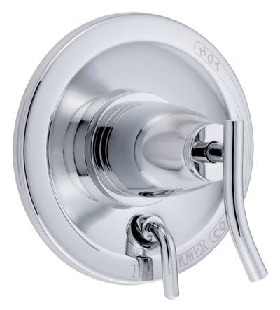 Sonora Trim Kit for valve w/ diverter, shown in Chrome
