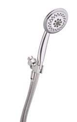 Danze three function hand held shower kit, shown in chrome