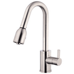 Image of Danze Amalfi Kitchen Faucet with Pull-Down