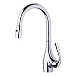 Image of Danze Bellefleur Single Handle Pull-Down Kitchen Faucet