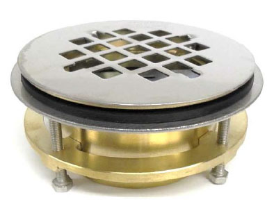 Photo of the Davke no caulk shower drain