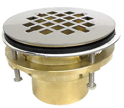 Photo of the Davke no caulk shower drain