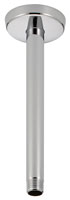 9-inch tropical rain overhead mount for 1/2 inch connection w/ stamped metal flange and set screws