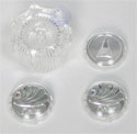 Delta crystal knob diverter handle