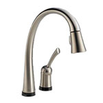 Delta electronic kitchen faucets