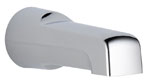 tub filler only (no shower) with extra long 6-1/2 inch spout