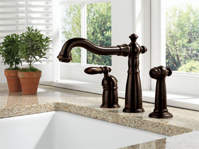 Kitchen on Delta Victorian    Collection   Kitchen   Bar Faucets   From Famous