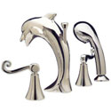 Click here for dolphin collection tub and handshower sets