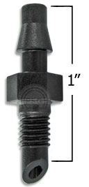 barbed riser adapter