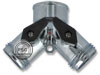 Zinc metal hose wye