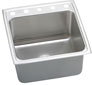 single bowl kitchen sink with left drain and 5 faucet holes